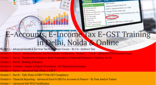 Best Accounting Course in Delhi, Learn Direct Tax Code
