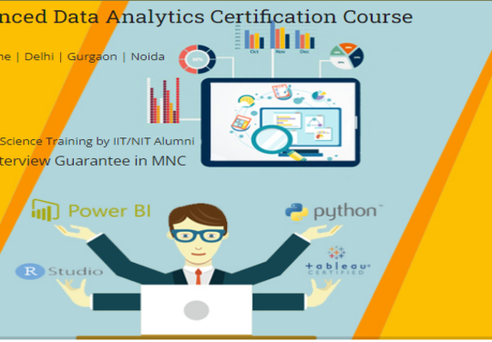 Best Institute for Data Analyst Course in Delhi, 110062